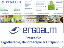 Tablet Screenshot of ergotherapie-fuerth.de